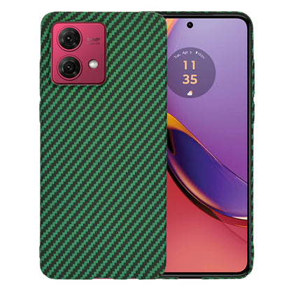 Hülle für Motorola Moto G84, Techsuit, Carbonite FiberShell, Grün