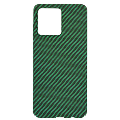 Hülle für Motorola Moto G84, Techsuit, Carbonite FiberShell, Grün