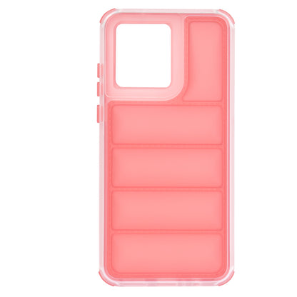 Hülle für Motorola Moto G84, Techsuit, Wave Shield, Rot