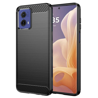 Case for Motorola Moto G85, Techsuit, Carbon, Black