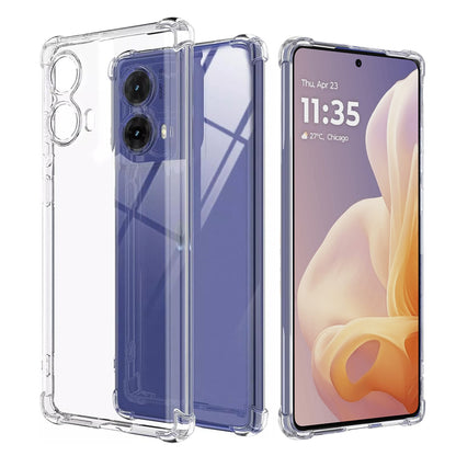 Hülle für Motorola Moto G85, Techsuit, stoßfest klar, transparent