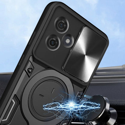 Hülle für Motorola Moto G86 Power, Techsuit, CamGuard Pro, Schwarz