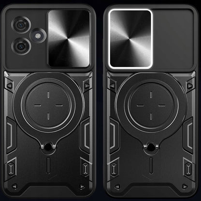 Hülle für Motorola Moto G86 Power, Techsuit, CamGuard Pro, Schwarz