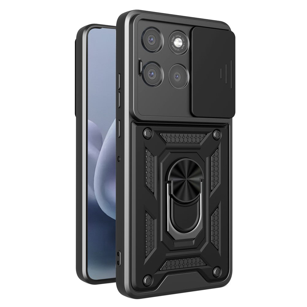 Hülle für Motorola Moto G86 Power, Techsuit, CamShield, Schwarz
