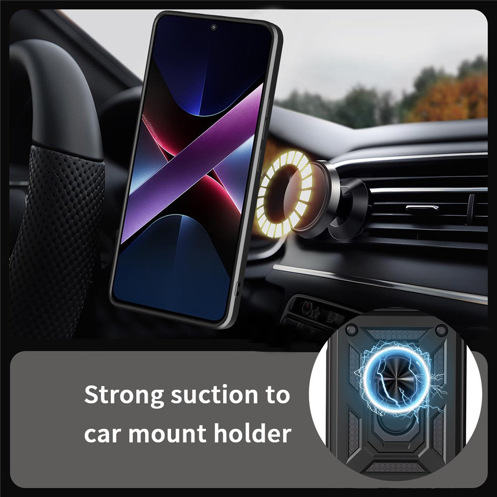 Hülle für Motorola Moto G86 Power, Techsuit, CamShield, Schwarz