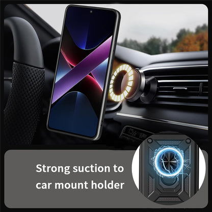 Hülle für Motorola Moto G86 Power, Techsuit, CamShield, Schwarz