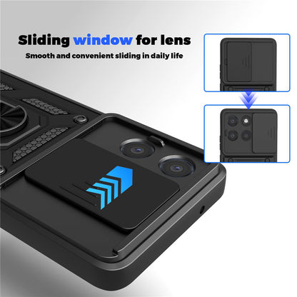Hülle für Motorola Moto G86 Power, Techsuit, CamShield, Schwarz