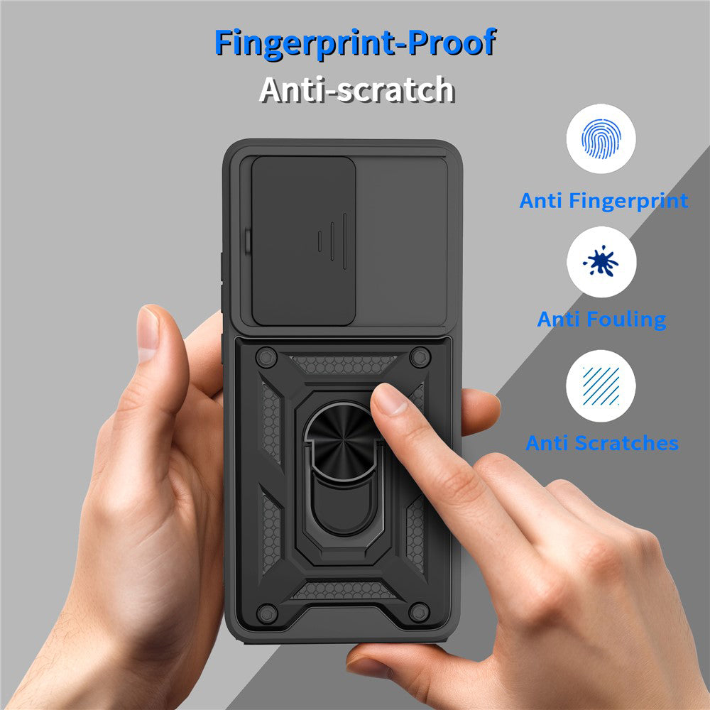 Hülle für Motorola Moto G86 Power, Techsuit, CamShield, Schwarz