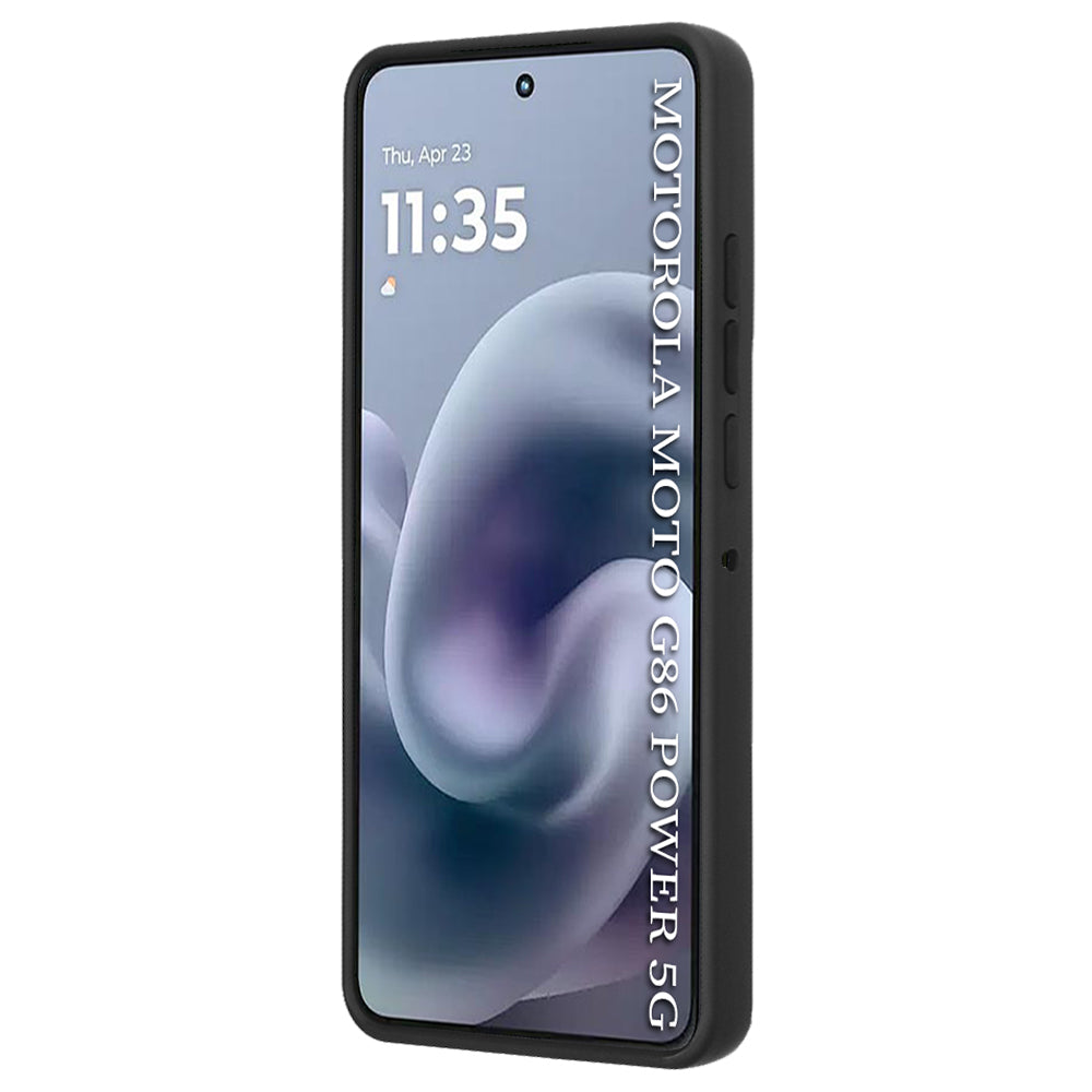 Hülle für Motorola Moto G86 Power, Techsuit, Glinth, Schwarz