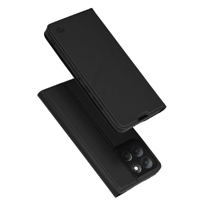 Hülle für Motorola Moto G86 Power, Techsuit, Magskin Book, Schwarz