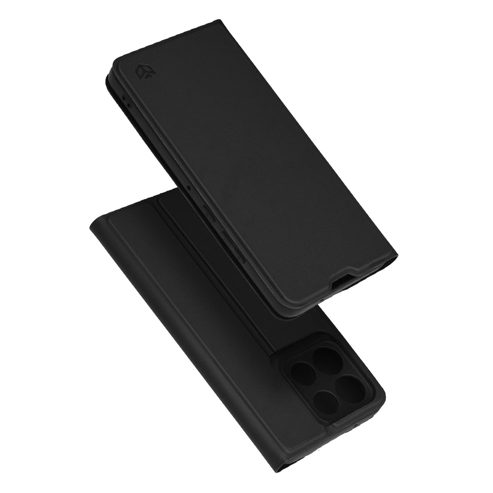 Hülle für Motorola Moto G86 Power, Techsuit, Magskin Book, Schwarz