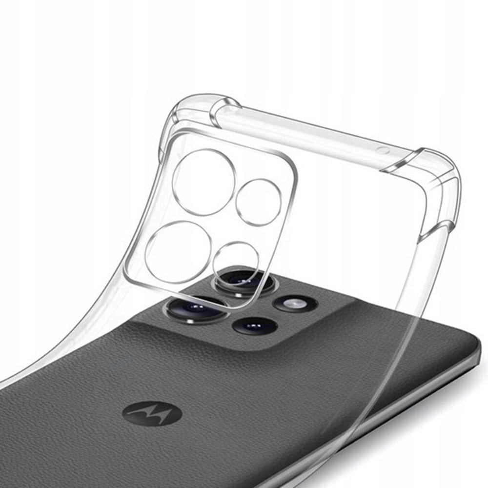 Case for Motorola Moto G86 Power, Techsuit, Shockproof Clear, Transparent