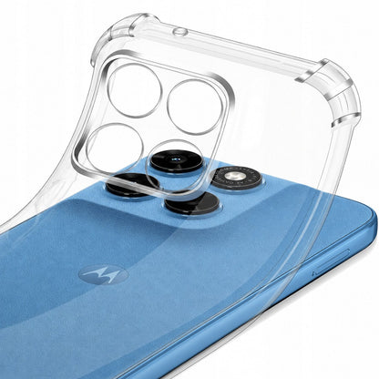 Hülle für Motorola Moto G87 / G77 / G67, Techsuit, stoßfest klar, transparent