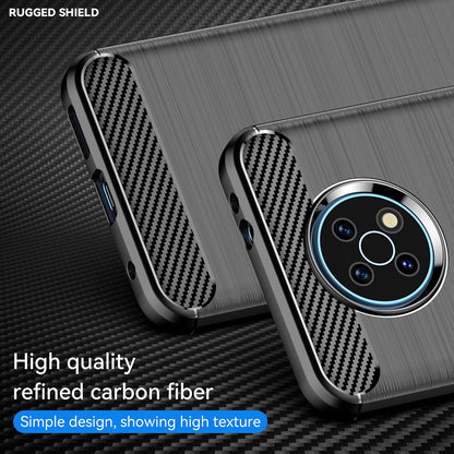 Hülle für Nokia G50, Techsuit, Carbon, Schwarz