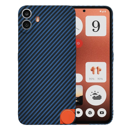 Hülle für Nothing CMF Phone 1, Techsuit, Carbonite FiberShell, Türkis
