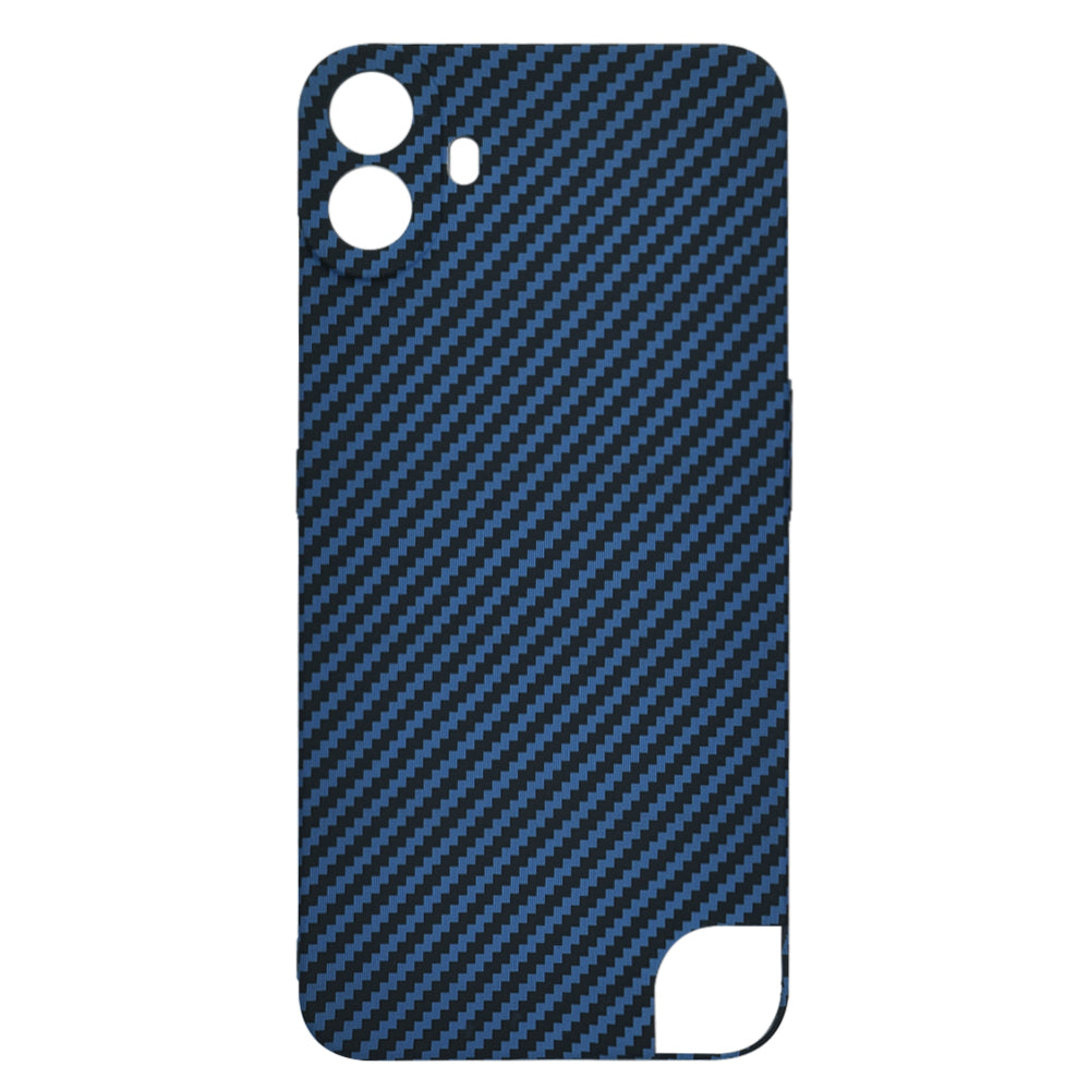 Hülle für Nothing CMF Phone 1, Techsuit, Carbonite FiberShell, Türkis