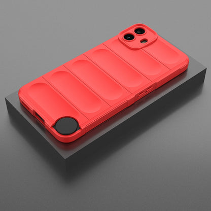 Hülle für Nothing CMF Phone 1, Techsuit, Magic Shield, Rot