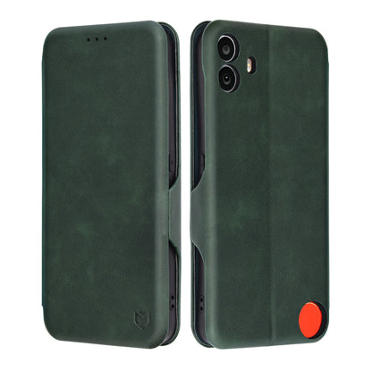 Hülle für Nothing CMF Phone 1, Techsuit, Safe Wallet Plus, Grün