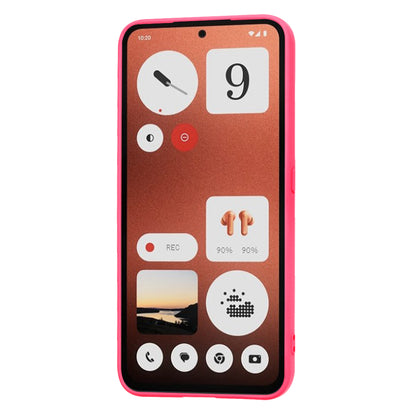 Hülle für Nothing CMF Phone 1, Techsuit, SoftFlex, Dunkelrosa