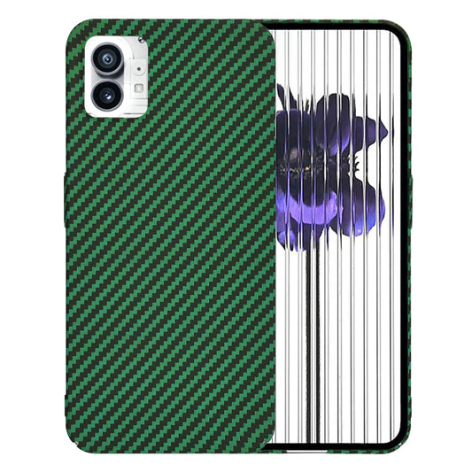Case for Nothing Phone (1), Techsuit, Carbonite FiberShell, Green