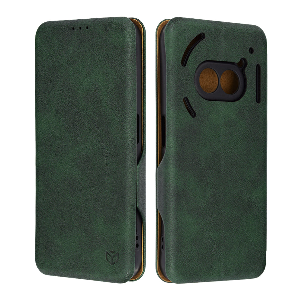 Hülle für Nothing Phone (2a) Plus / Phone (2a), Techsuit, Safe Wallet Plus, Grün