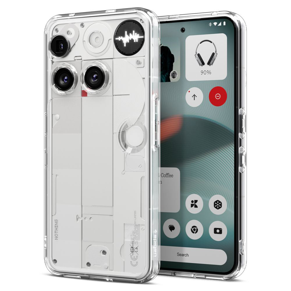 Hülle für Nothing Phone (3), Spigen, Ultra Hybrid, Transparent ACS08567