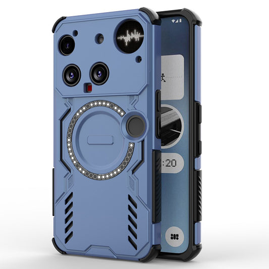 MagSafe-Hülle für Nothing Phone (3), Techsuit, ArmorMag, Blau