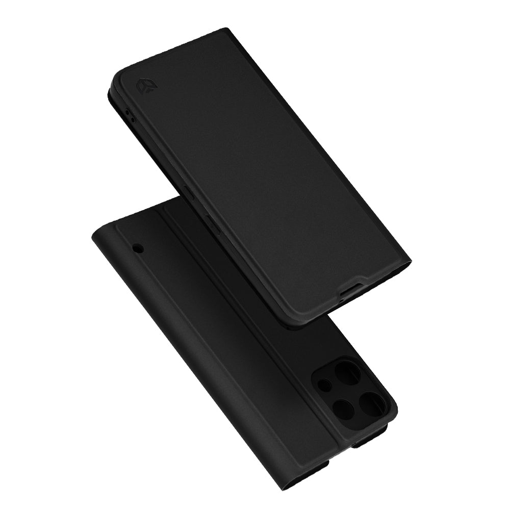Hülle für Nothing Phone (3a) Lite, Techsuit, Magskin Book, Schwarz