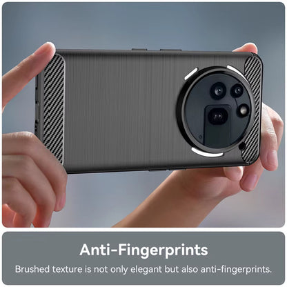 Hülle für Nothing Phone (3a) Pro, Techsuit, Carbon, Schwarz