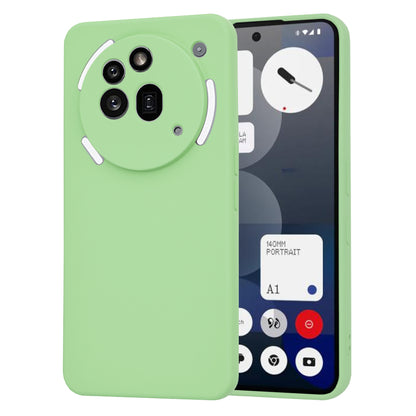 Case for Nothing Phone (3a) Pro, Techsuit, SoftFlex, Light Green