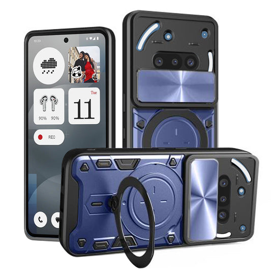 Hülle für Nothing Phone (3a), Techsuit, CamGuard Pro, Blau