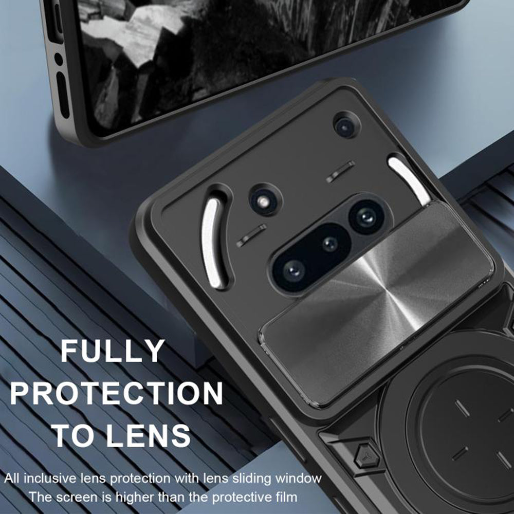 Case for Nothing Phone (3a), Techsuit, CamGuard Pro, Rose Gold