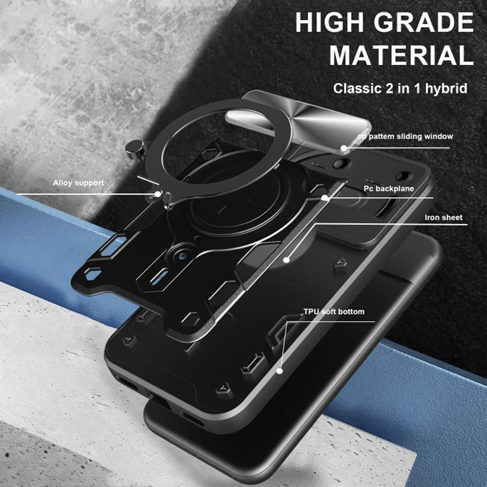 Case for Nothing Phone (3a), Techsuit, CamGuard Pro, Rose Gold