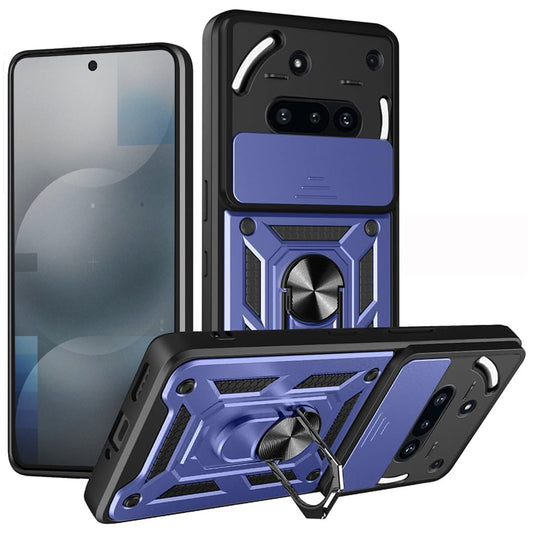 Hülle für Nothing Phone (3a), Techsuit, CamShield, Blau