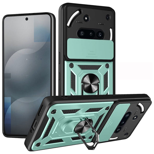Hülle für Nothing Phone (3a), Techsuit, CamShield, Grün