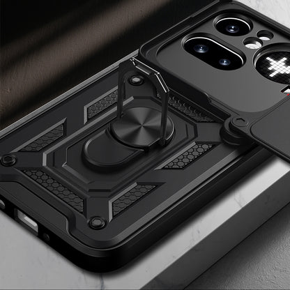 Hülle für Nothing Phone (4a) Pro, Techsuit, CamShield, Schwarz