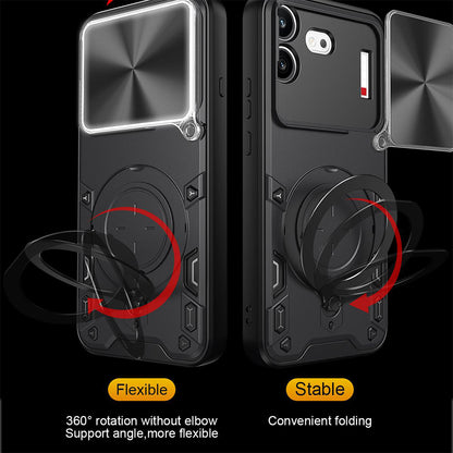 Case for Nothing Phone (4b), Techsuit, CamGuard Pro, Black