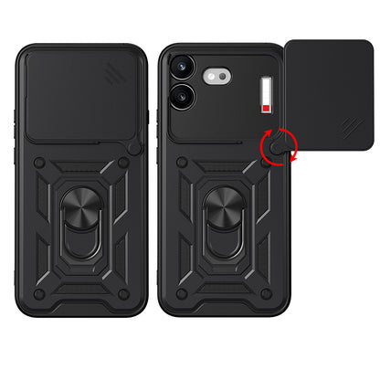Case for Nothing Phone (4b), Techsuit, CamShield, Black