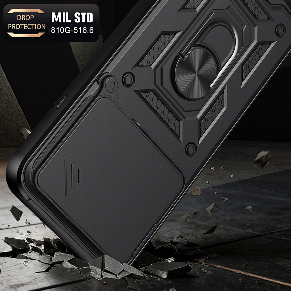 Case for Nothing Phone (4b), Techsuit, CamShield, Black