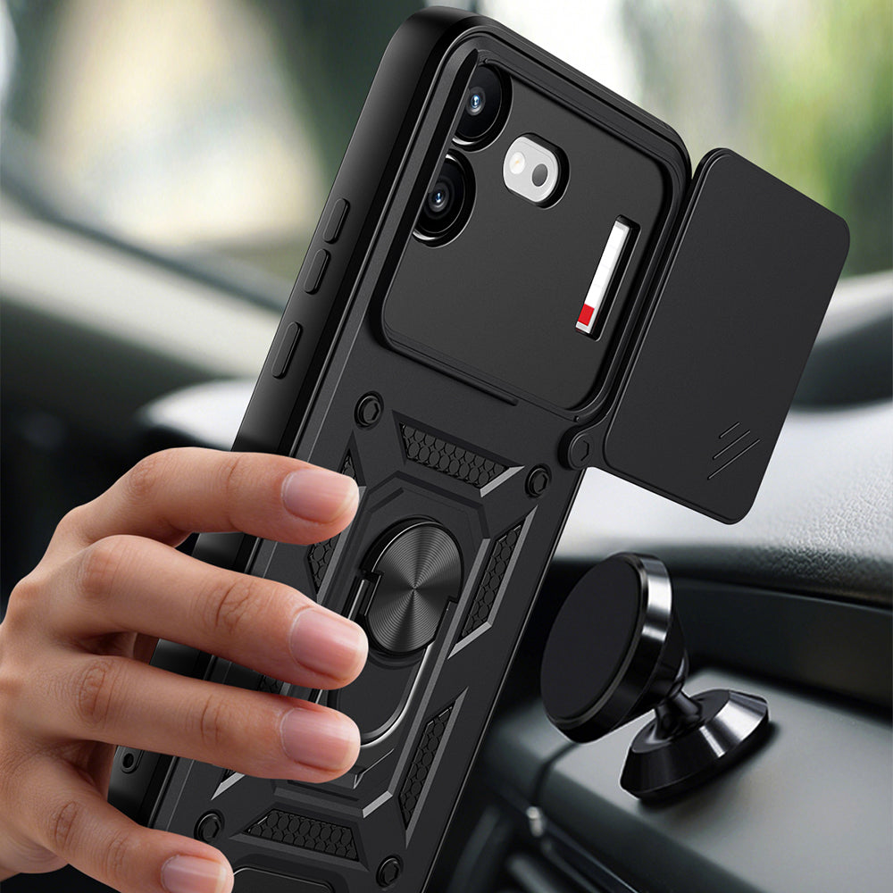 Case for Nothing Phone (4b), Techsuit, CamShield, Black