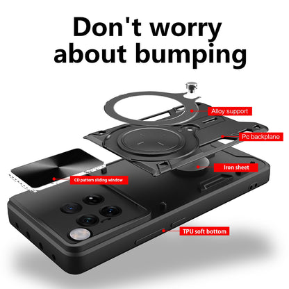 Hülle für OnePlus 12, Techsuit, CamGuard Pro, Schwarz