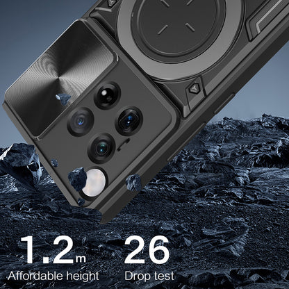 Hülle für OnePlus 12, Techsuit, CamGuard Pro, Schwarz