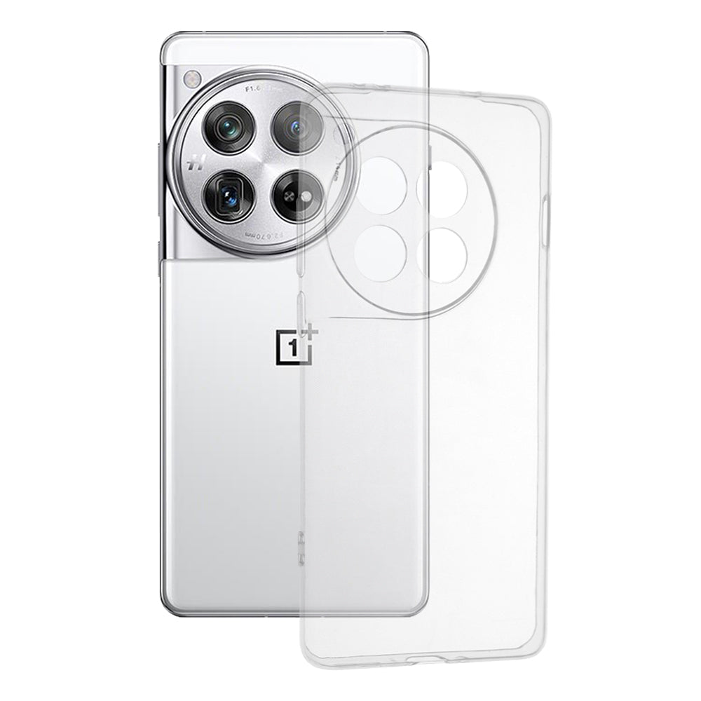 Case for OnePlus 12, Techsuit, Clear, Transparent