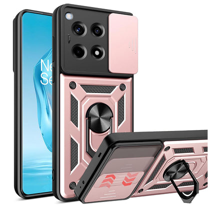 Hülle für OnePlus 12R, Techsuit, CamShield, Rosa