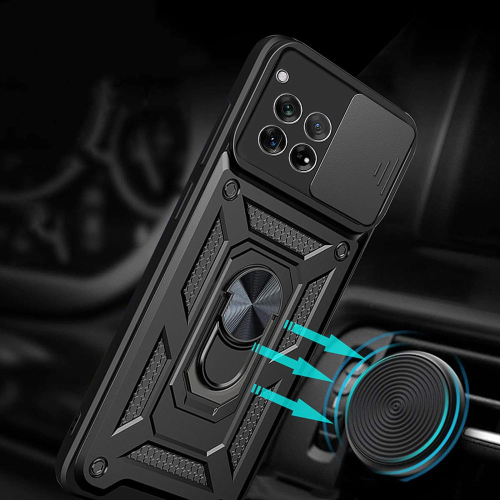 Hülle für OnePlus 12R, Techsuit, CamShield, Rosa