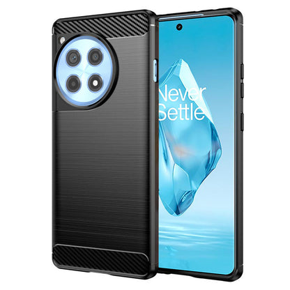 Case for OnePlus 12R, Techsuit, Carbon, Black