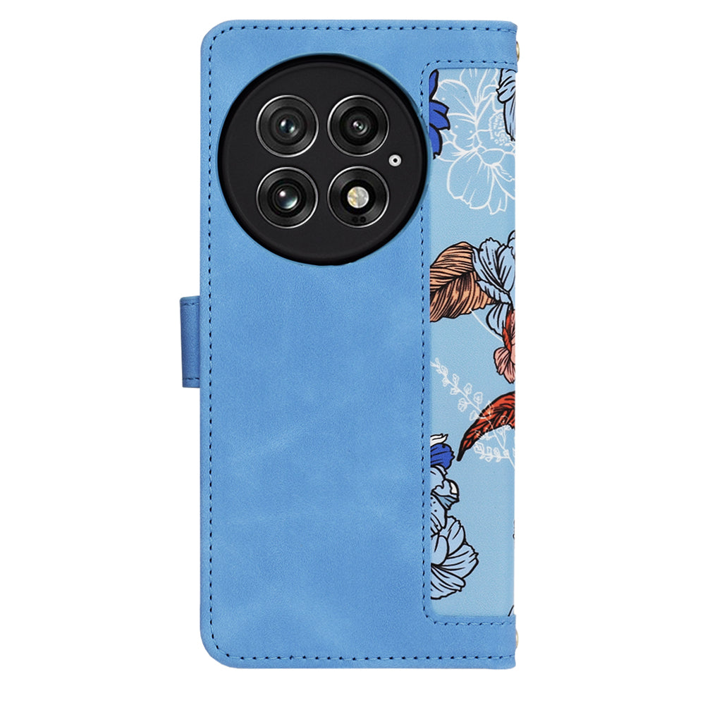 Hülle für OnePlus 13, Techsuit, FlipCraft, Blau