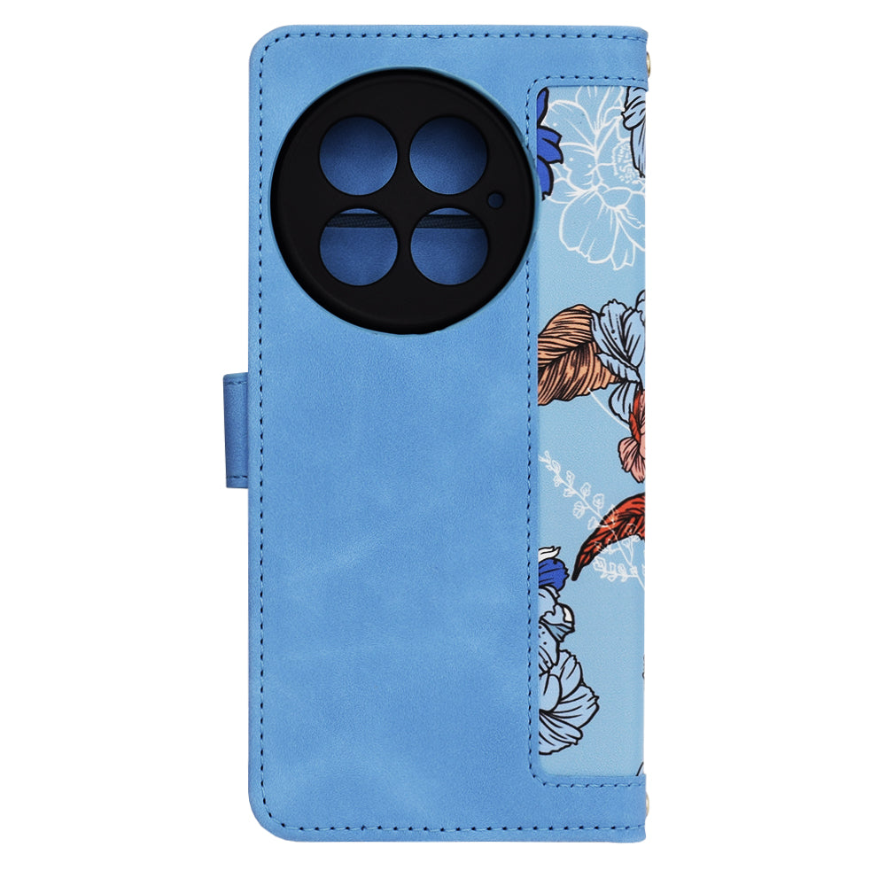 Hülle für OnePlus 13, Techsuit, FlipCraft, Blau