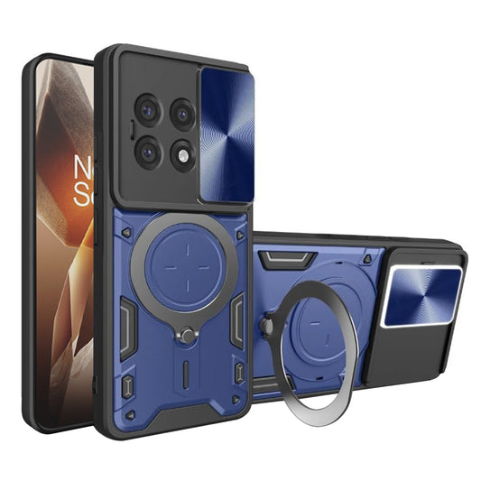 Hülle für OnePlus 13R, Techsuit, CamGuard Pro, Blau