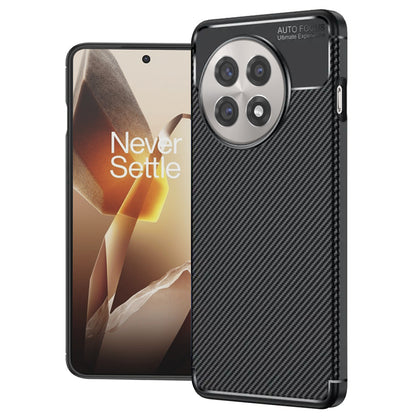 Hülle für OnePlus 13R, Techsuit, CarbonFiber, Schwarz